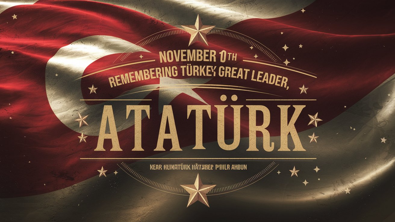 November 10th, Ataturk, Atatürk,